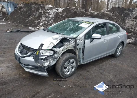 2015 Honda Civic Lx z USA, uszkodzony, nr VIN 19XFB2F56FE258655